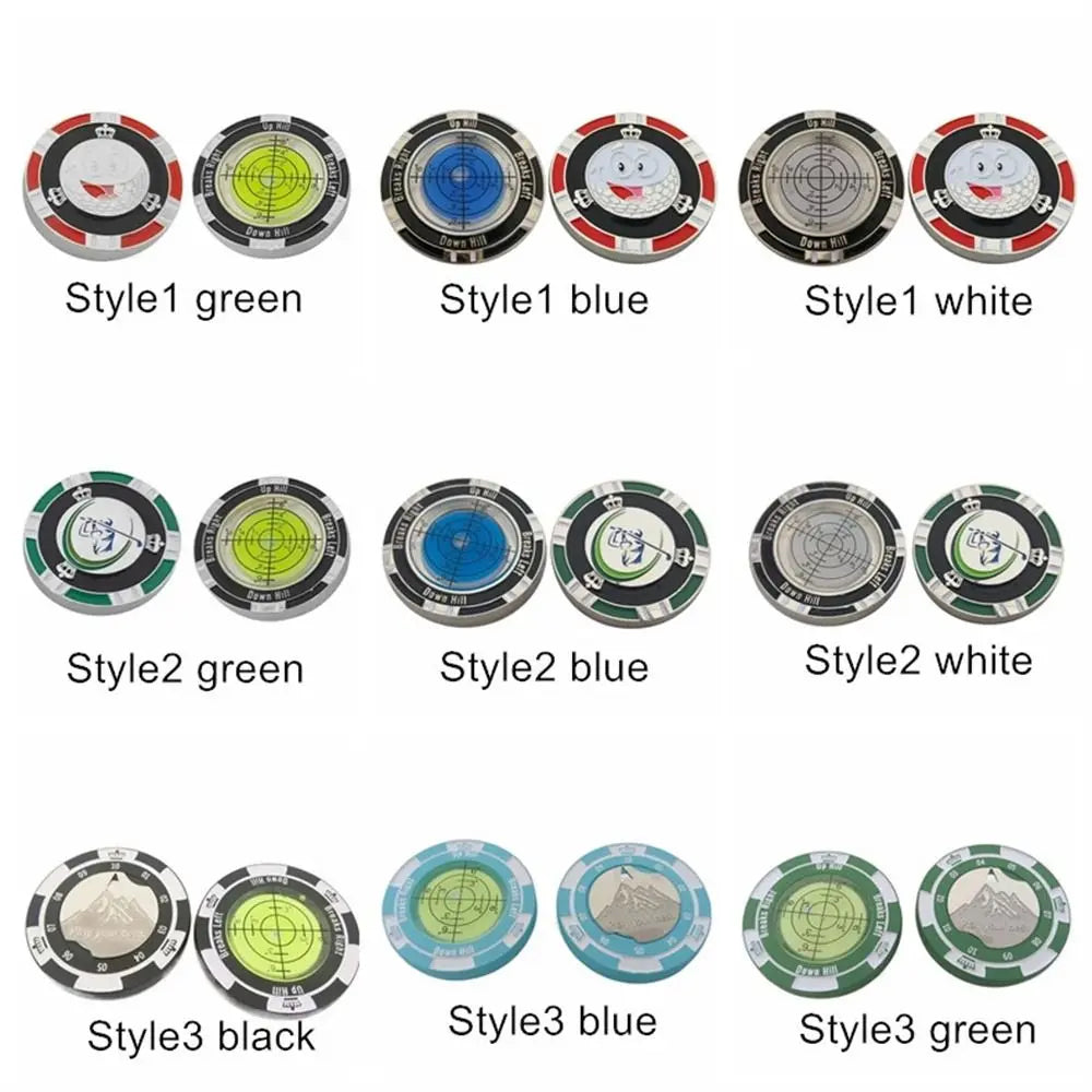 High Precision Golf Ball Marker Green Reader