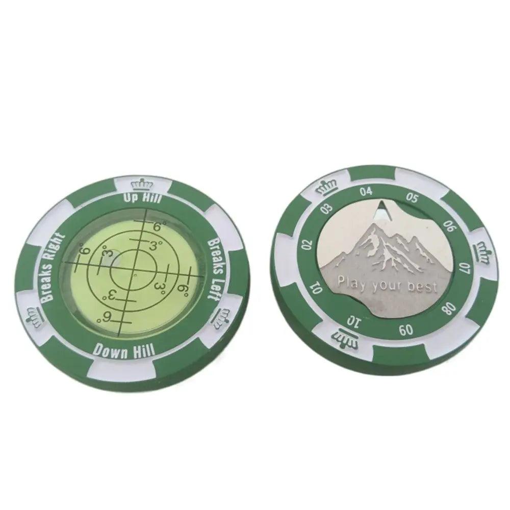 High Precision Golf Ball Marker Green Reader