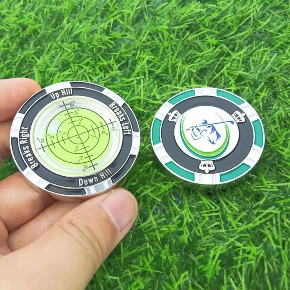 High Precision Golf Ball Marker Green Reader